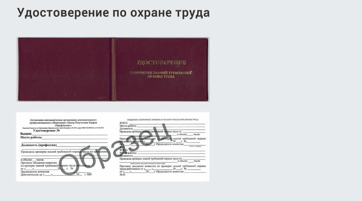  Дистанционное повышение квалификации по охране труда и оценке условий труда СОУТ в Шали