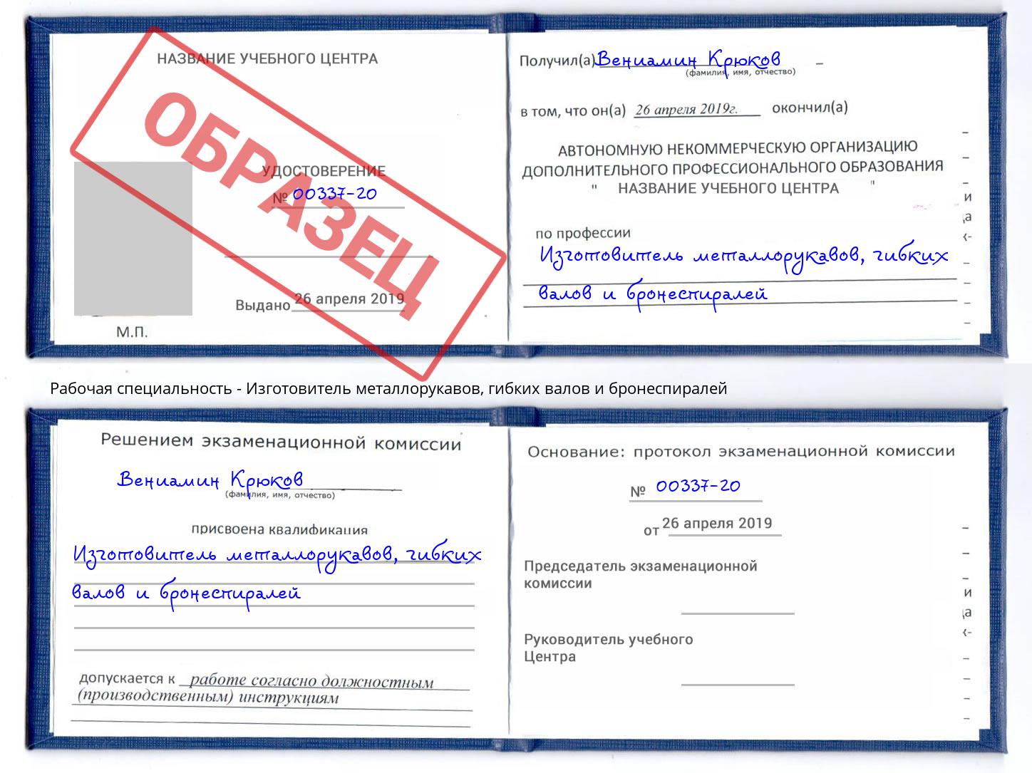 Изготовитель металлорукавов, гибких валов и бронеспиралей Шали